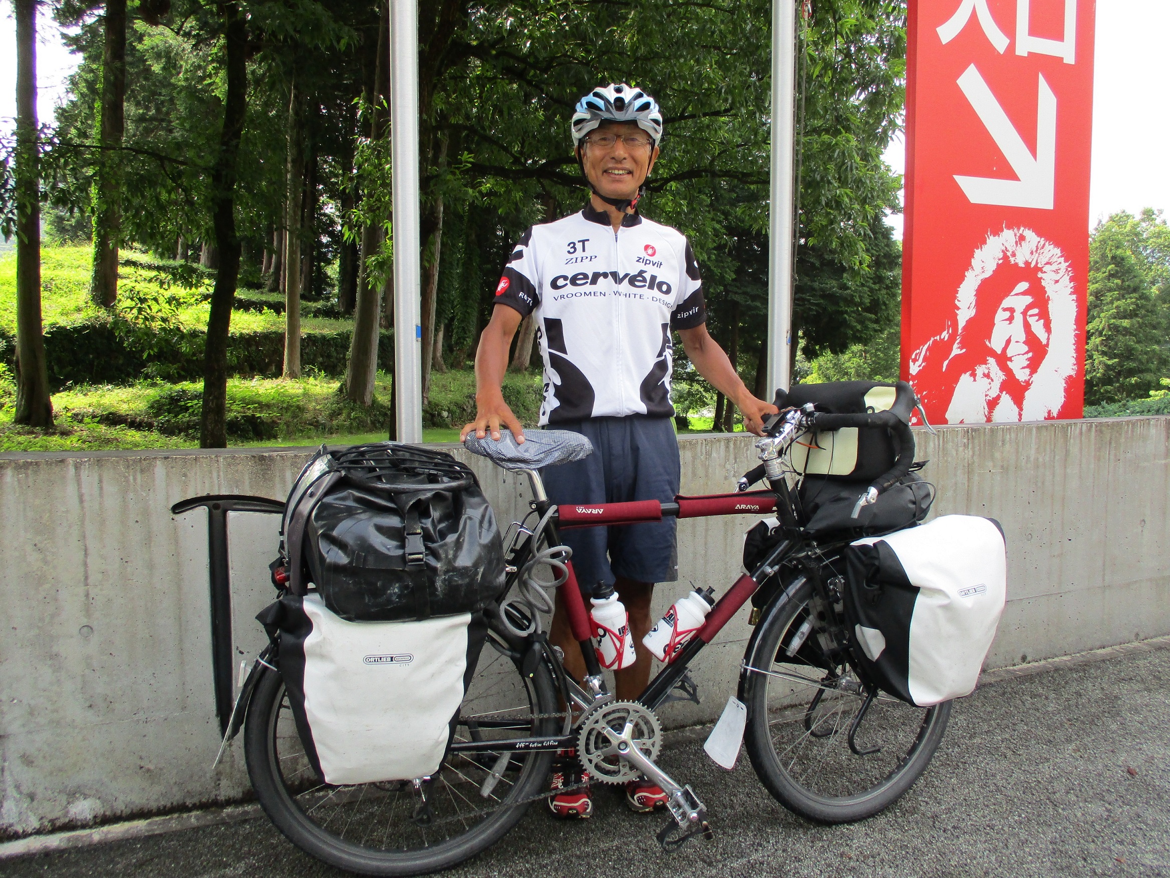 自転車とトライアスロンに挑戦