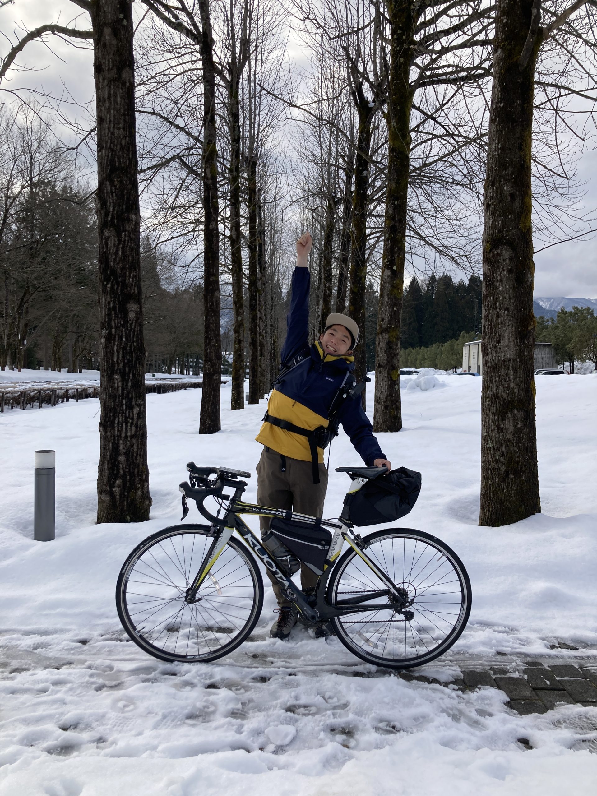 自転車で世界一周の旅へ向けて